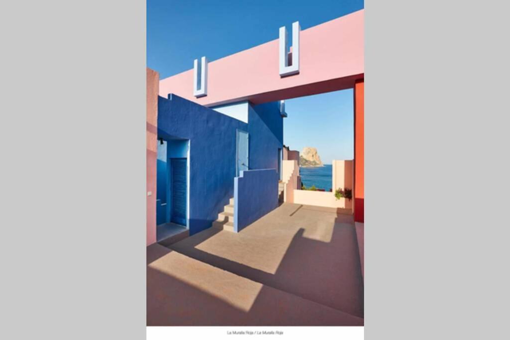 Precioso Apartamento En La Muralla Roja - 0221 Calp Extérieur photo