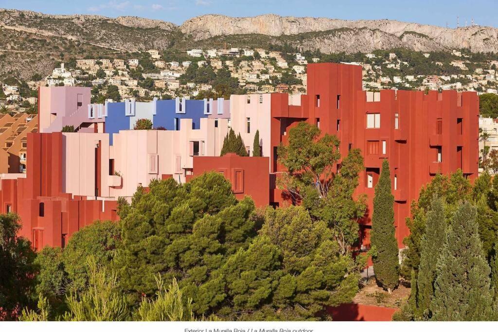 Precioso Apartamento En La Muralla Roja - 0221 Calp Extérieur photo